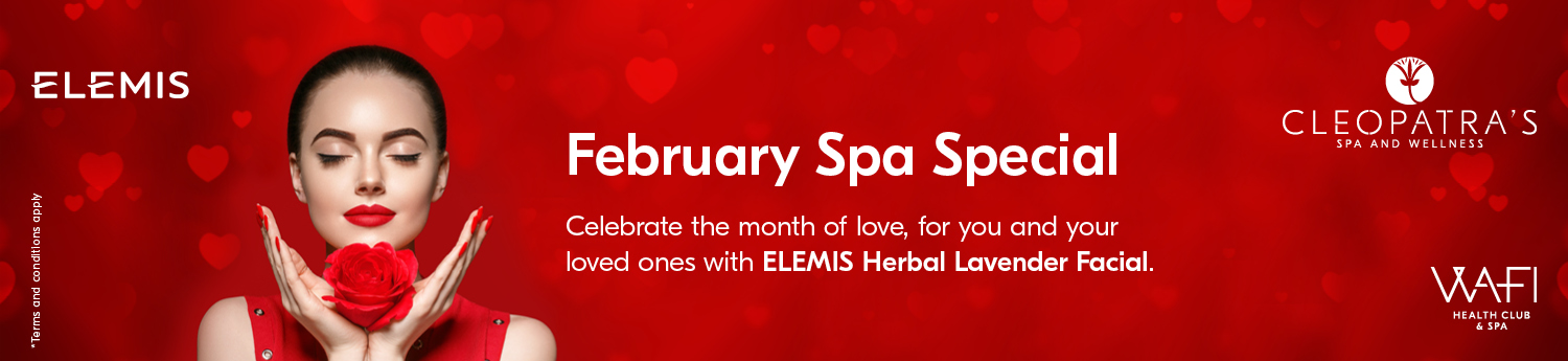 Whcs Cleopatra's February Spa Special Whatson Banner
